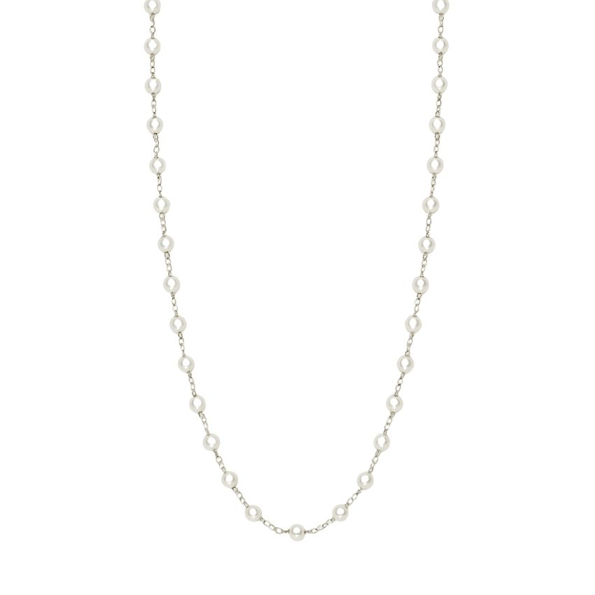 Imitation Pearl Brass Necklace Fashion Jewelry Wholesale